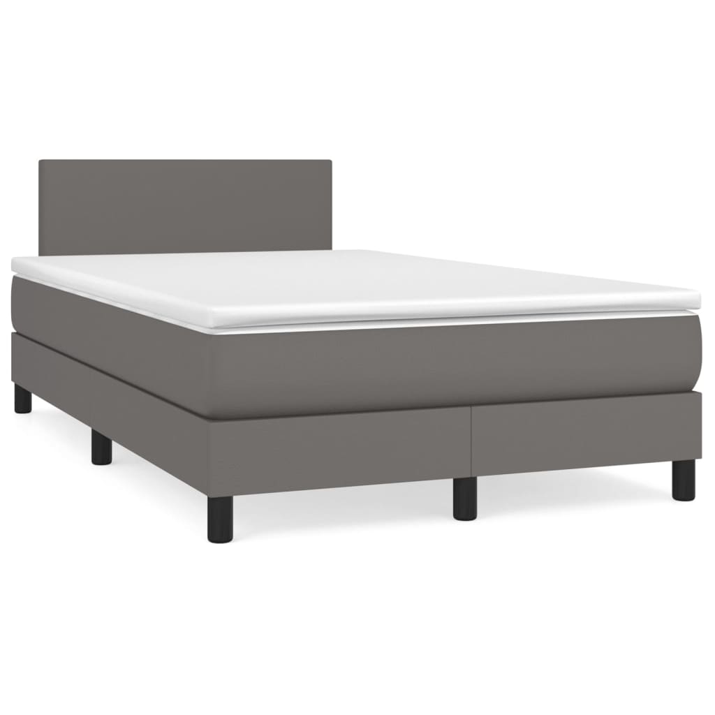 Cama box spring 120x200 Gris