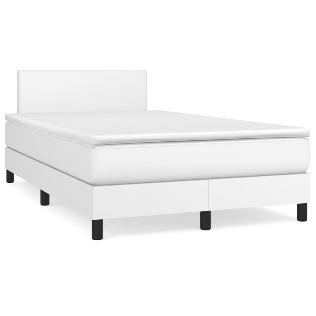 Cama box spring 120x200 Blanco