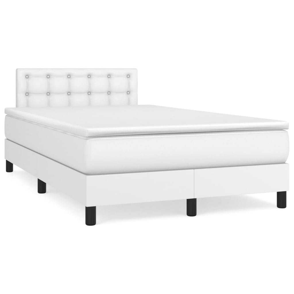Cama box spring 120x200 Blanco