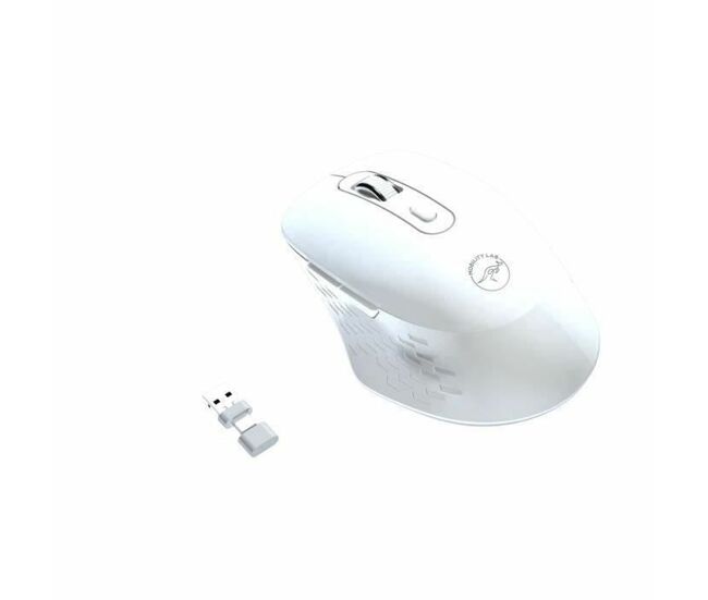 Ratón inalámbrico mobility lab omega blanco 1600 dpi