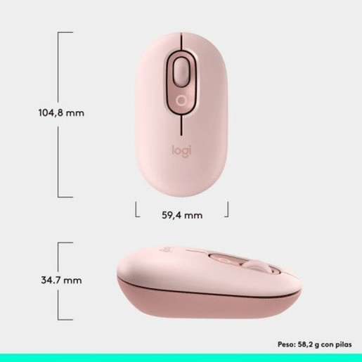 Rato Logitech 910-007413 Cor de Rosa
