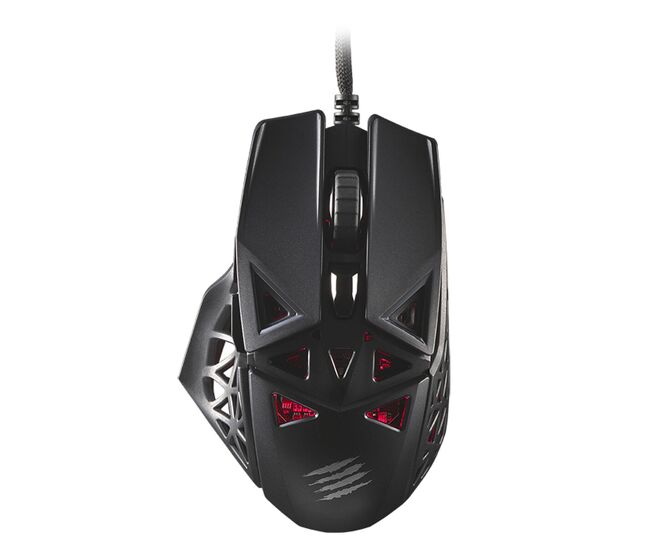 Ratón mad catz mm04dcinbl000-0 negro 12000 dpi
