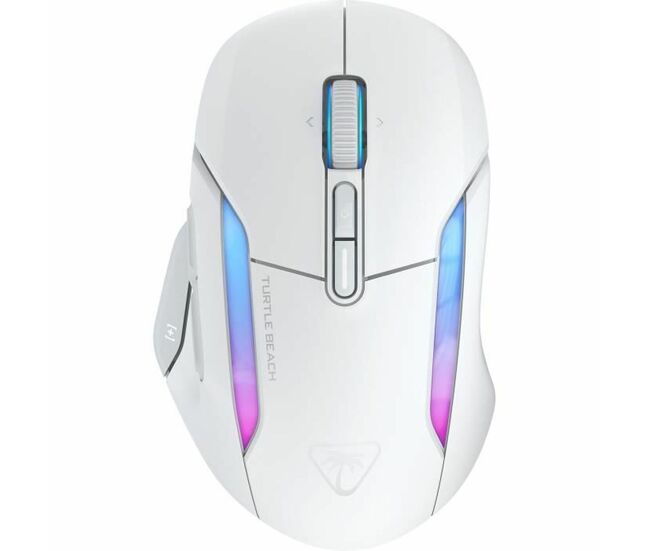 Ratón inalámbrico turtle beach kone ii air blanco 26000 dpi