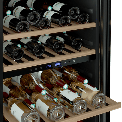 Refrigerador de vinhos de instalação livre CAVCDB62 Les Petits Champs, 62 garrafas