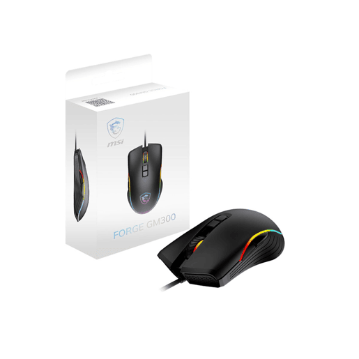 Rato MSI FORGE GM300 Preto 7200 dpi Rato MSI FORGE GM300 Preto 7200 dpi