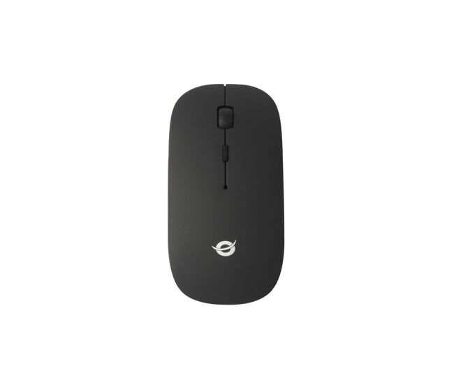 Ratón inalámbrico óptico conceptronic lorcan01 negro 1600 dpi