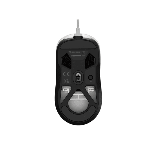Rato Genesis NMG-2190 Branco 12000 dpi