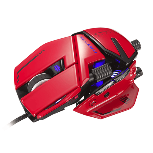 Rato Mad Catz MR06DCINRD000-0 Preto Multicolor Monocromática 20000 dpi
