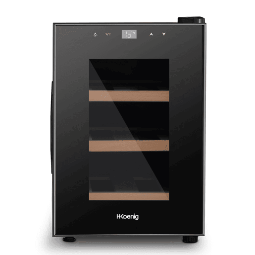 Refrigerador de vinhos AGE6 H.Koenig, 6 garrafas
