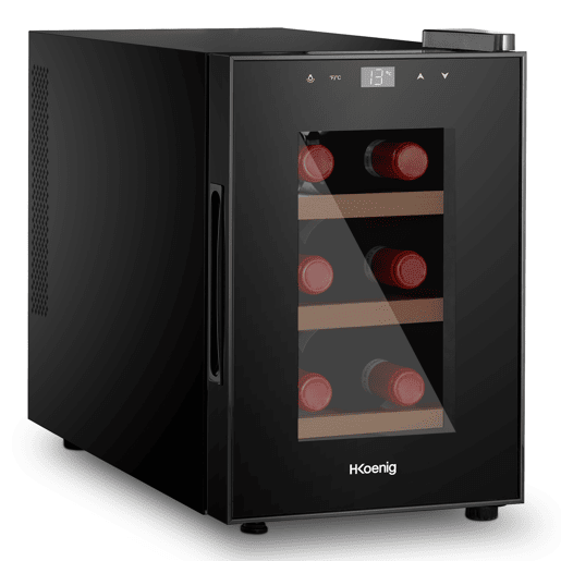 Refrigerador de vinhos AGE6 H.Koenig, 6 garrafas