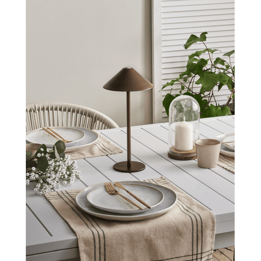 Beliani Candeeiro de mesa FRANCOLI Beliani Candeeiro de mesa FRANCOLI