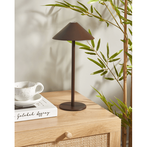 Beliani Candeeiro de mesa FRANCOLI Beliani Candeeiro de mesa FRANCOLI