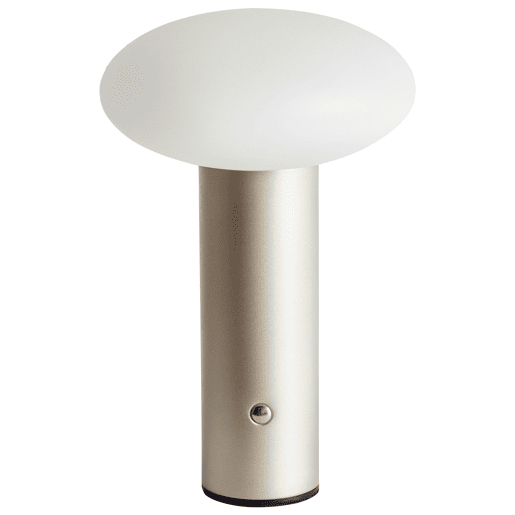 Candeeiro de mesa LED sem fios BUAYAN Com regulador de intensidade Metal Dourado