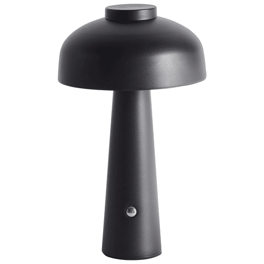Candeeiro de mesa LED sem fios AGUSAN Com regulador de intensidade Metal Preto