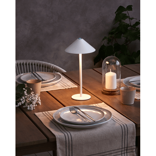 Beliani Candeeiro de mesa FRANCOLI Beliani Candeeiro de mesa FRANCOLI