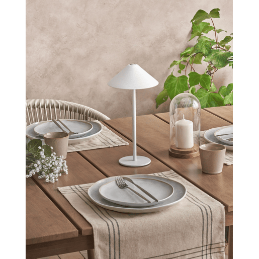 Beliani Candeeiro de mesa FRANCOLI Beliani Candeeiro de mesa FRANCOLI