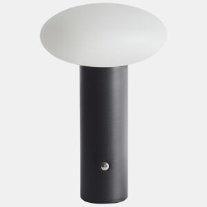 Candeeiro de mesa LED sem fios BUAYAN Com regulador de intensidade Metal Preto
