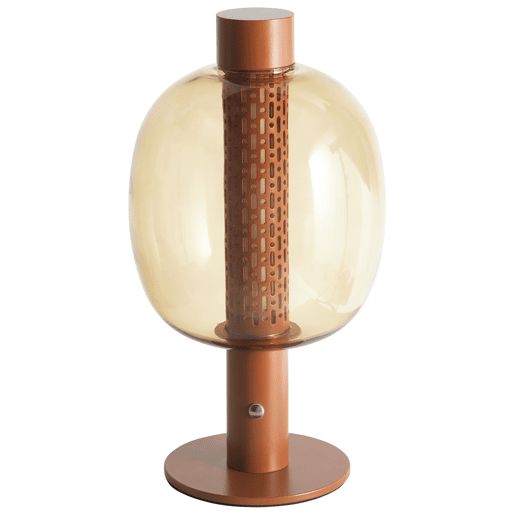 Candeeiro de mesa LED sem fios PULANGI Com regulador de intensidade Metal Castanho