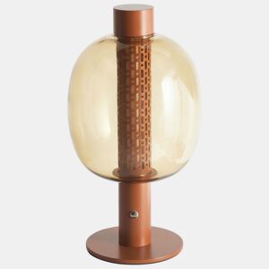 Candeeiro de mesa LED sem fios PULANGI Com regulador de intensidade Metal Castanho