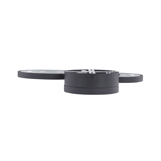 Candeeiro de teto LED AGNAT Metal Preto