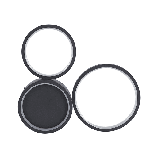 Candeeiro de teto LED AGNAT Metal Preto