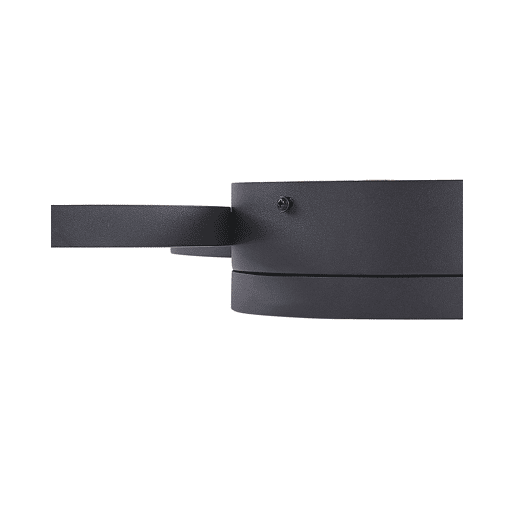 Candeeiro de teto LED AGNAT Metal Preto