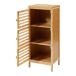 Armario de Salón Ypäjä con 3 puertas bambú Armario de Salón Ypäjä con 3 puertas bambú Natural