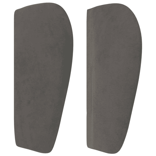 vidaXL Cabeceira de cama c abas veludo 163x23x7888cm cinzento-escuro vidaXL Cabeceira de cama c abas veludo 163x23x7888cm cinzento-escuro