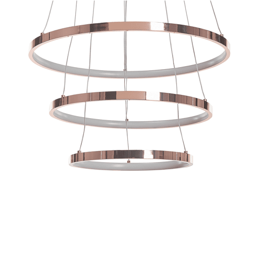 Candeeiro LED suspenso ATREK Metal Rosa-dourado