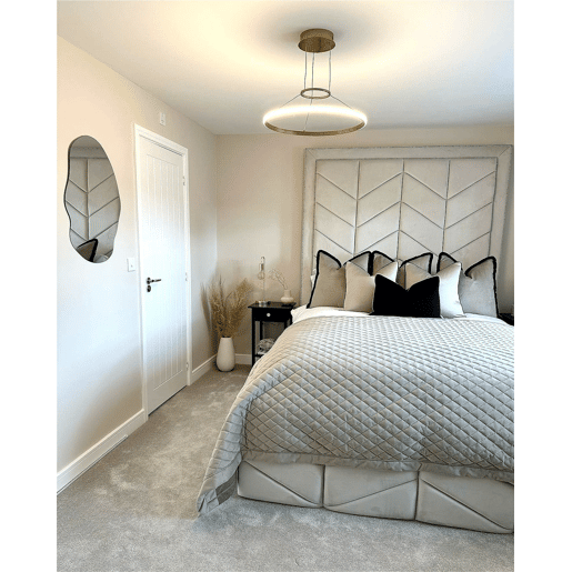 Candeeiro LED suspenso TANO Metal Dourado