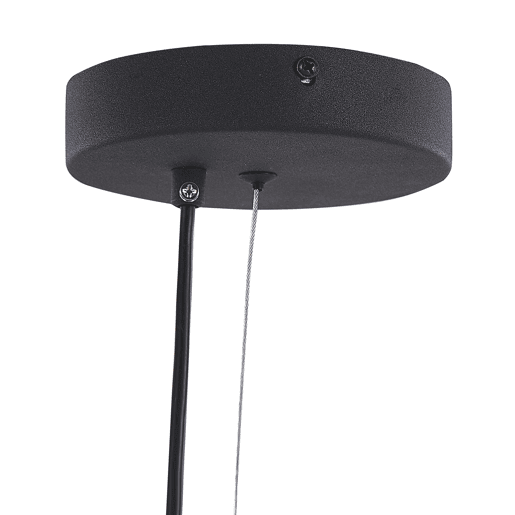 Candeeiro LED suspenso MALI Metal Preto