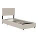 Cama tapizada Juva con somier abatible 212x98 Cama tapizada Juva con somier abatible 212x98 Beige