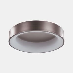 Candeeiro de teto LED DAWEI Metal Castanho claro