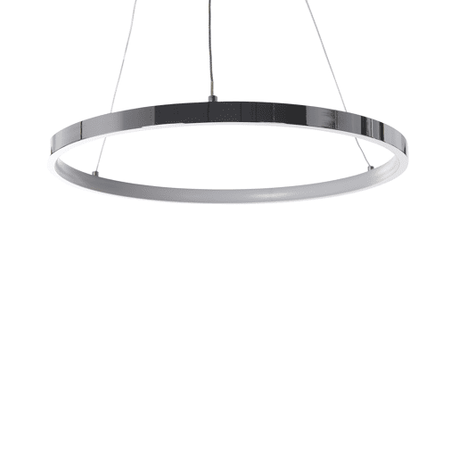 Candeeiro LED suspenso JORDAN Metal Prateado