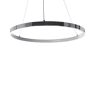 Candeeiro LED suspenso JORDAN Metal Prateado
