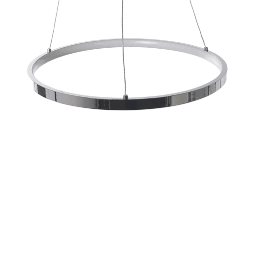Candeeiro LED suspenso JORDAN Metal Prateado