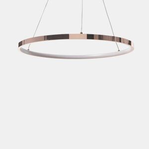 Candeeiro LED suspenso JORDAN Metal Rosa-dourado