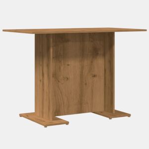 vidaXL Mesa de jantar 110x60x75cm derivados madeira carvalho artisiano