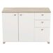 Aparador Izzy Salón Comedor Diseño Moderno Aparador Izzy Salón Comedor Diseño Moderno Blanco/ Madera