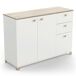 Aparador Izzy Salón Comedor Diseño Moderno Aparador Izzy Salón Comedor Diseño Moderno Blanco/ Madera