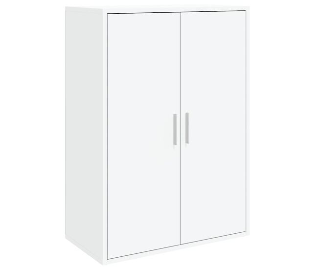 Vidaxl aparador de madera de ingeniería blanco 60x31x84 cm
