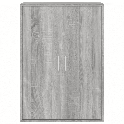 vidaXL Aparador 60x31x84 cm derivados de madeira cinzento sonoma