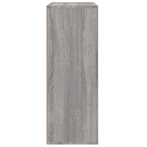 vidaXL Aparador 60x31x84 cm derivados de madeira cinzento sonoma