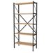 Estantería Librería Rus 5 Estantes Estantería Librería Rus 5 Estantes Negro/ Madera