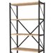 Estantería Librería Rus 5 Estantes Estantería Librería Rus 5 Estantes Negro/ Madera