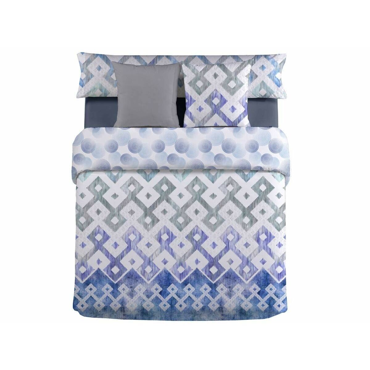 Juego de funda nórdica pierre cardin vail azul cama de 90 3 piezas