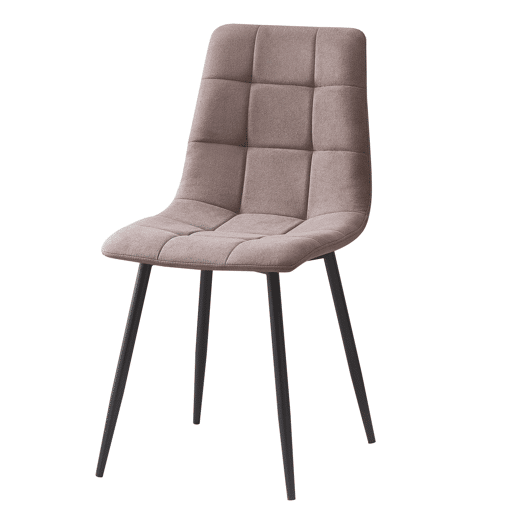 Pacote de 2 cadeiras de jantar estilo contemporâneo Portland em cinza 43x88x48 cm Pacote de 2 cadeiras de jantar estilo contemporâneo Portland em cinza 43x88x48 cm