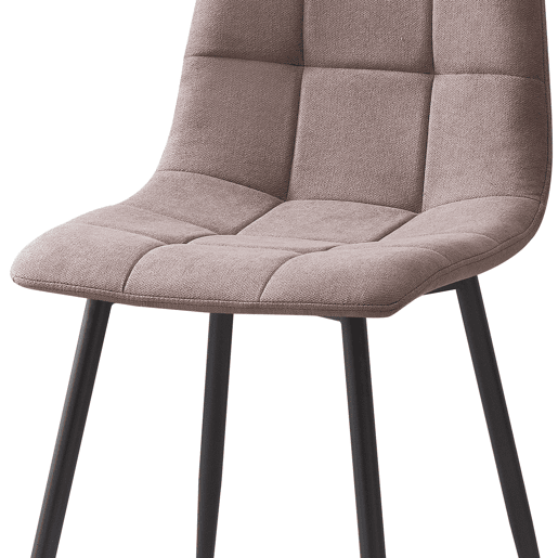 Pacote de 2 cadeiras de jantar estilo contemporâneo Portland em cinza 43x88x48 cm Pacote de 2 cadeiras de jantar estilo contemporâneo Portland em cinza 43x88x48 cm