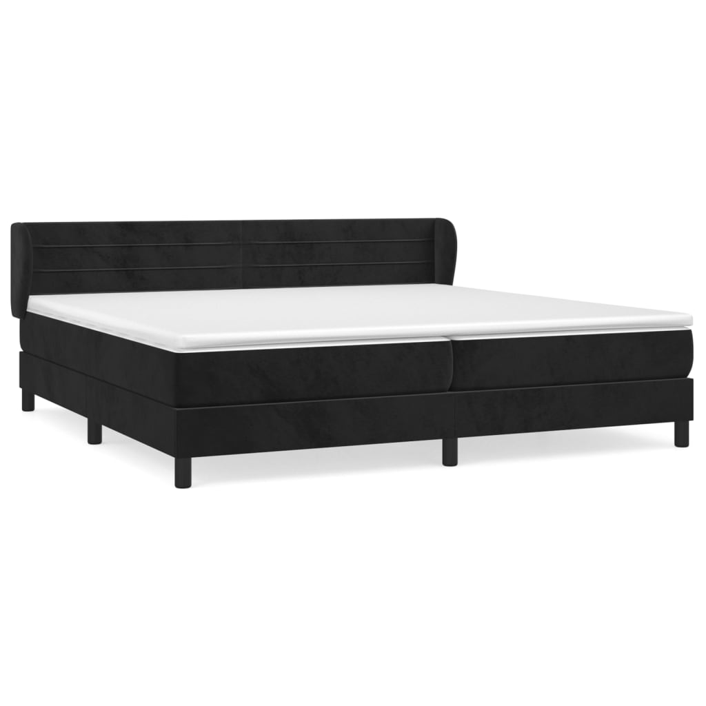 Cama box spring 200x200 Negro