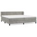 Cama box spring 200x200 Cama box spring 200x200 Azul